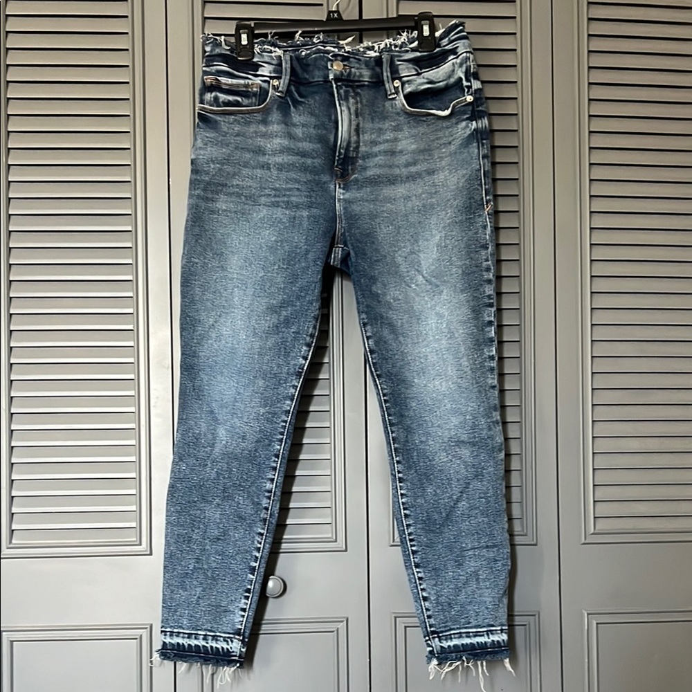 Good American : Fringed Denim - 12/31